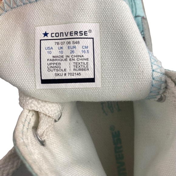 Converse Chuck Taylor All Star Toddler Flying Dog High Top Sneakers - Size 10 - Picture 10 of 10